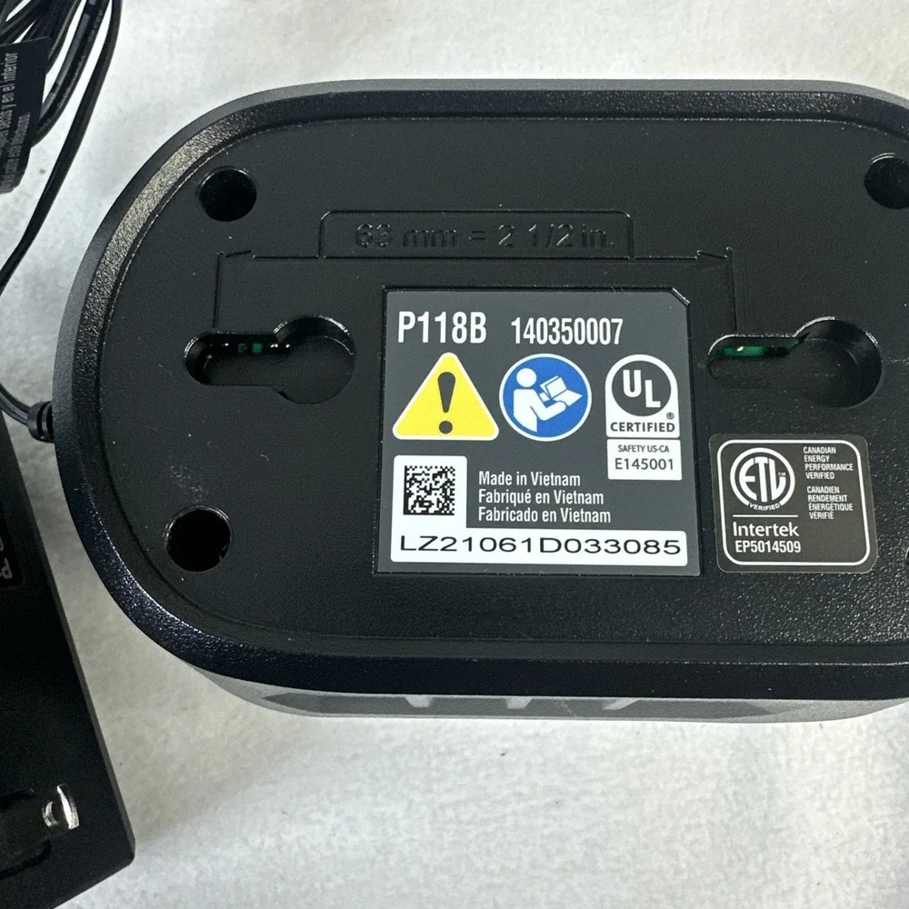 (3) Ryobi ONE+ P118B 18 Volt Lithium Ion Battery Charger's Tested Working Pair